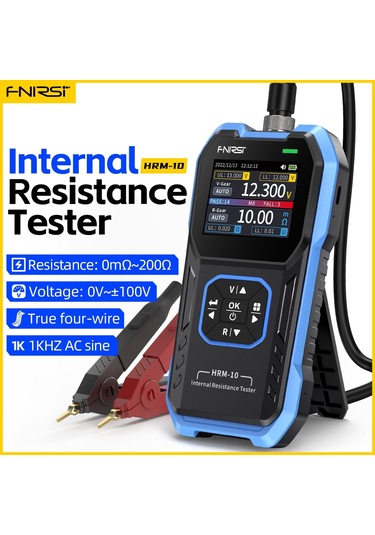 Fnirsi Hrm-10 Pil Voltajı Dahili Direnç Test Cihazı