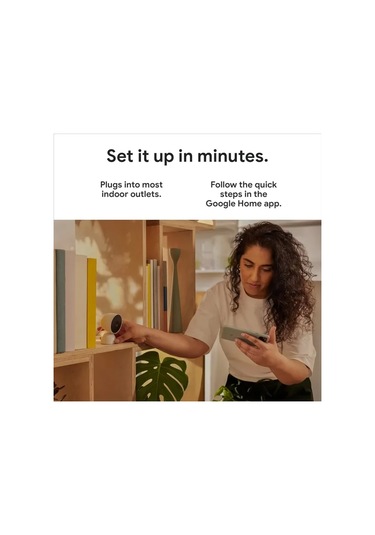 Google İç Mekan Nest Güvenlik Kamerası 1080p 2. Nesil Sis
