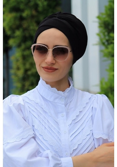 Çapraz Bone Tesettür Bone 10 Renk