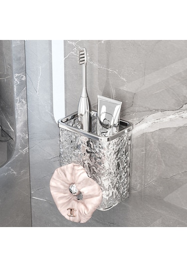 Gajeena Çok Amaçlı Şeffaf Kozmetik Ve Küçük Eşya Organizatörü - 9.1x8.3x11 Cm Şeffaf