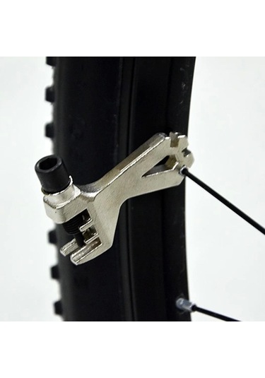 Homyl Bisiklet Dağ Bisikleti Outdoor Için Mini Zinciri Gümüş