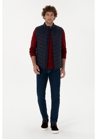 U.s. Polo Assn. Erkek Lacivert Yelek Dokuma 50312012-vr033 Lacivert