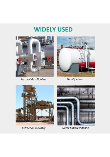 Wezone Su Basıncı Test Cihazı 0-200psı, 3/4" Dahili Konik, Kırmızı Gösterge, Bakır Malzeme, 2.5" Ölçüm Gösterici