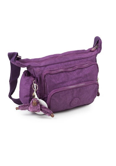 Krinkıl / Klinkır Su Geçirmez Kumaş Çok Gözlü Çapraz Kol Ve Omuz Postacı Çantası 116g Mor
