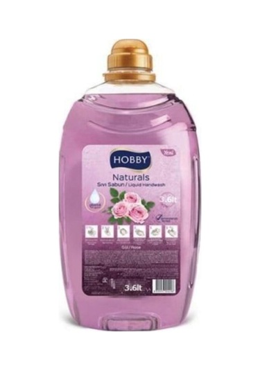 Sıvı Sabun Gliserinli 3 L. Gül Naturals Serisi