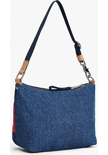 Tommy Hilfiger Tjw Arşiv Denim Omuz Kadın Mavi Omuz Çantası Aw0aw182131af Mavi