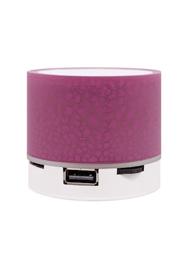 Singree "kablosuz Mini Hoparlör: Çok Renkli Led, Tf Kart Ve Aux Girişli, Taşınabilir Bluetooth Hoparlör"