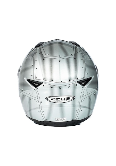 Zeus Zs-811a Al-38 Slv Black Motosiklet Kaskı