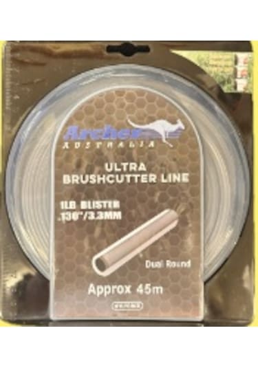 Tırpan Misina İpi 3,3 Mm 45 Mt Archer Yuvarlak Çelik Telli