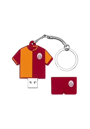 Galatasaray Lisanslı Taraftar 64gb Usb Bellek Anahtarlık