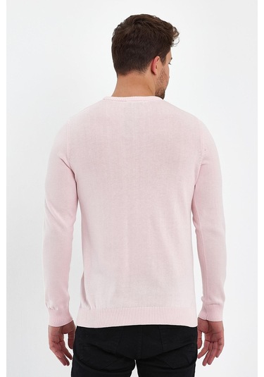 Alexandergardı Bisiklet Yaka Triko Kazak, Pembe E20-18907 001