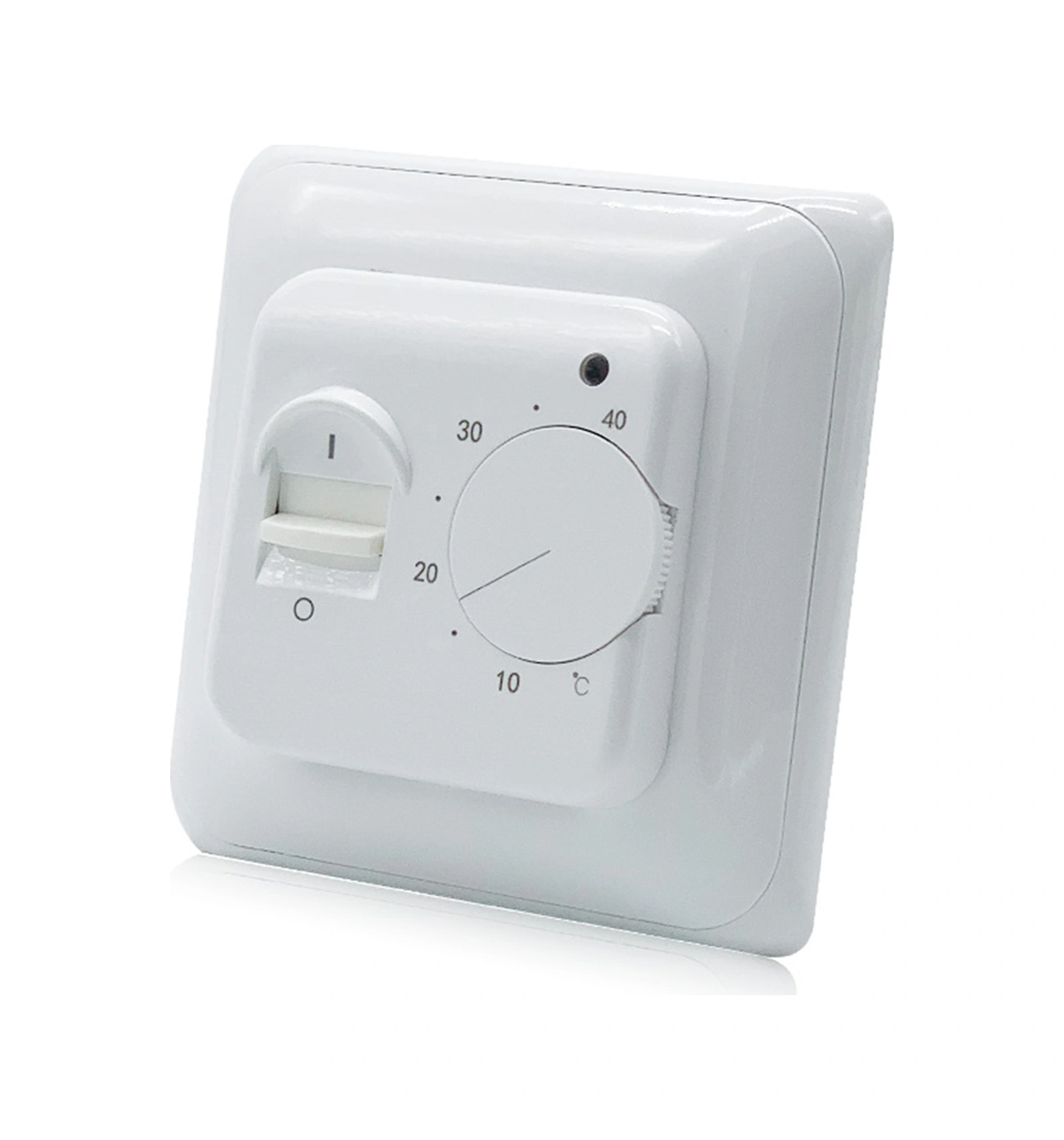 Qingmipy Beyaz R1m.703 Su Isıtma 3a Termostatı - Zemin Sıcaklığı Kontrolü, Led Gösterge Ve Kolay Kullanım