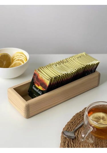 L.dom Çay Poşetleri Ve Sofralı Takımlar İçin Standlar 216287544 Açık Meşe