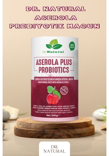 Dr. Natural Aserola Plus Aserola Eki İçeren Karışık Bitkisel Macun 240 G