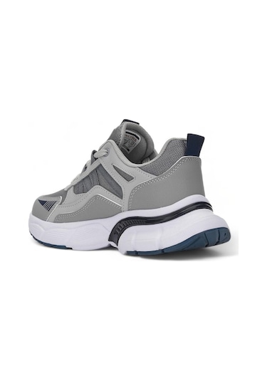 Wickers 2632 Genç Rahat Sneaker Gri/lacivert Gri - Lacivert