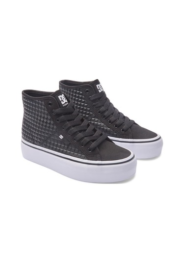 Dc Shoes Adjs300296 Manual Hi Platform Battleship/gum Kadın Sneaker 001