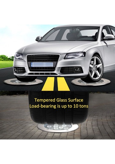 Tomshine 7w Ac / Dc 12v Yeraltı Led Işık Lamba 700lm Beyaz