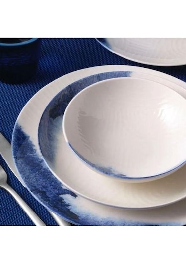 Güral Porselen Camelia 24 Parça 6 Kişilik Yemek Takımı Dg 30483 Beyaz