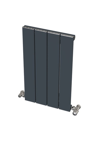 Alüminyum Radyatör 60x36 4 Dilim Antrasit Ral7016 Hestia