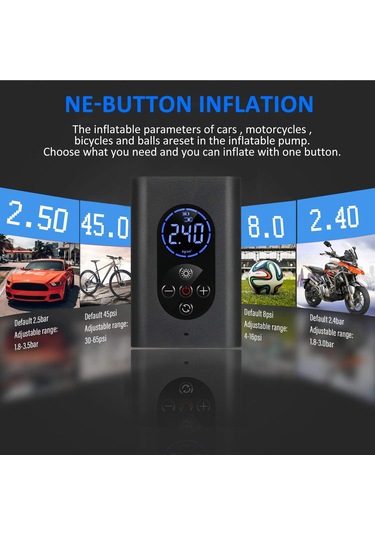 N32 Lastik Şişirme Taşınabilir Hava Kompresörü 150psı Basınç