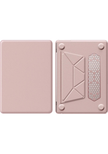 Apple Macbook Uyumlu  Pro 14 2021 Macbook Uyumlu  Deri Kapak - Pembe Çok Renkli