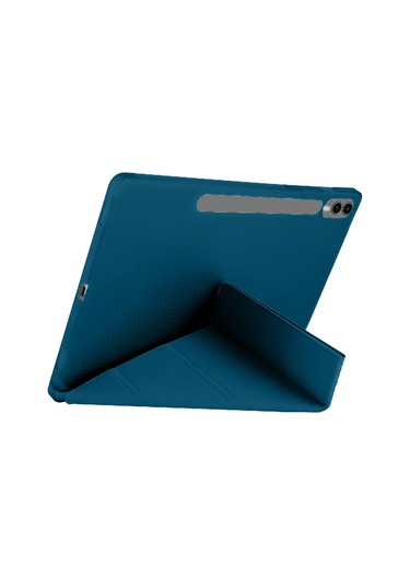 Samsung Galaxy Tab S10 Plus X820 12.4 İnç Katlanabilir Kalemlikli Standlı Akıllı Kılıf Kapaklı Kılıf