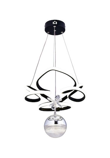 Hale Tek Top Siyah Avize Siyah