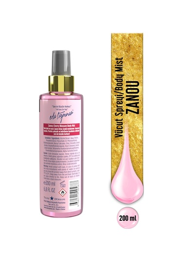 Eda Taşpınar Zanou Cherry Blossom Body Mist 200 ML