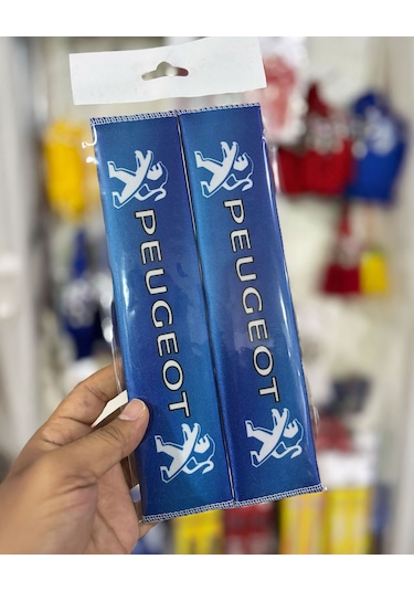 Tüm Otomobillere Uyumlu, Aracınıza Özel Tasarım Baskılı, Emniyet Kemeri Yumuşatıcı Ped, Pejomavı