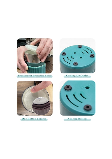 49d4 Elektrikli Kahve Değirmeni Büyük Kapasiteli Paslanmaz Çelik