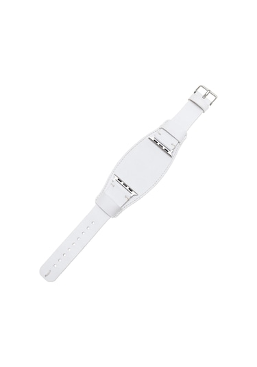 Plm Apple Uyumlu Watch    Deri Kordon 38-40-41mm Cuff Pulsar F3