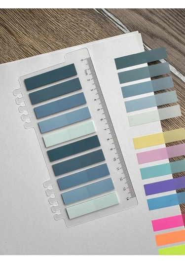 Muse Home Store Kitaplar İçin Kendinden Yapışkanlı Kitap Ayraç Çıkartması Seti 426519564