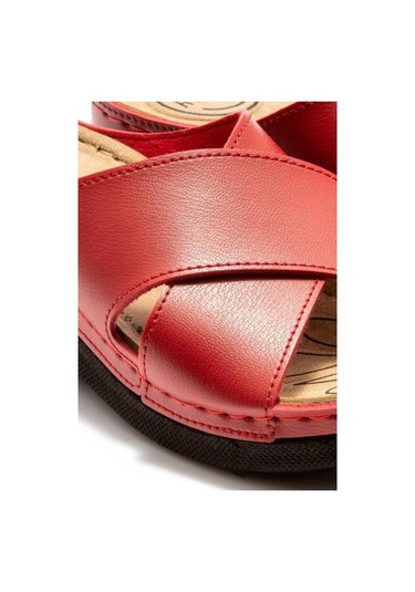 Twigy Duygu Kadın Terlik Kırmızı 36 - 40  BB0333 Kırmızı