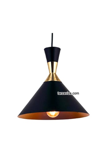 Tarzavize Trt17 Dekoratif Siyah Retro Sarkıt Avize