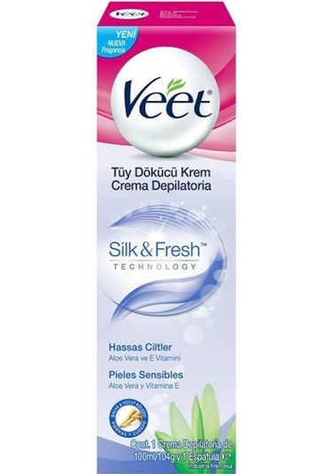 Veet Hassas Ciltler için Tüy Giderici Krem 100 ml