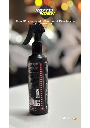 Motul M2 Helmet Interior Clean Kask İçi Temizleyici 250ml