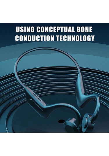 Soulader Spor Ve Egzersiz İçin Hafif Mikrofonlu Kulak Üstü Kulaklık, Siyah