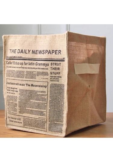 Sones Katlanabilir Jüt Saklama Kutusu İç Çamaşırı İçin Sıralama Sepeti The Daıly Diğer