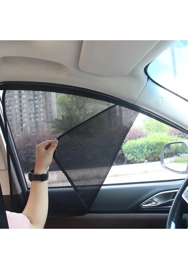 Hightower Manyetik Araç Güneşlik Ön Cam 1 Parça Uv Koruma Kaliteli Mesh Seyahat
