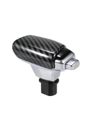 Ranyeek Renault İçin Parlak Siyah Otomatik Vites Çubuğu, Kısa Tipi, Pu+plastik Malzeme, Vites Düğmesi Siyah