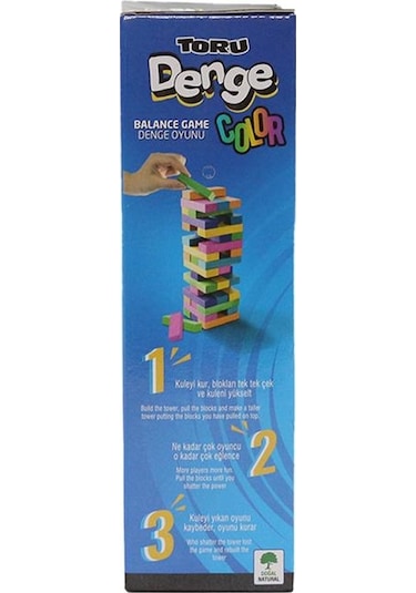 Toru Renkli Denge Oyunu 54 Parça