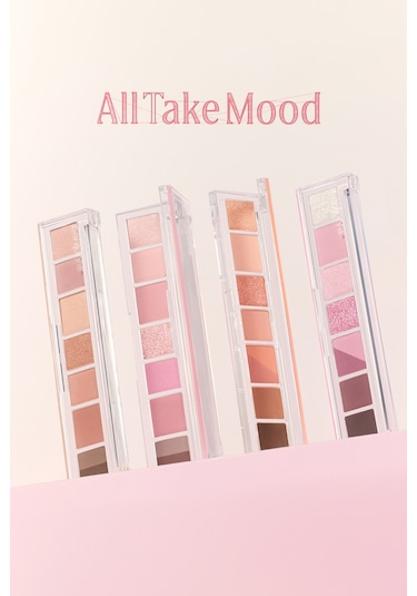 Peripera All Take Mood Palette 001 Whisperof Spring Coral