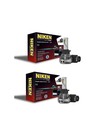 Niken D2s Led Xenon 6500k 8000 Lumen Beyaz Işık 2 Adet