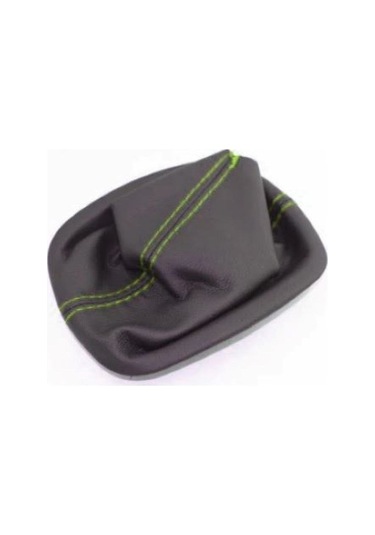 Fort Courier 2010-2018 Uyumlu Vites Körüğü Siyah Deri Sarı Dikiş