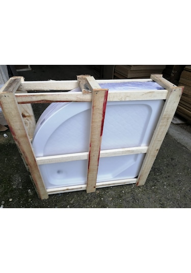 Alika Oval Duş Teknesi Panelli H 15 80 x 80 Oval H 15 Panelli Duş Teknesi