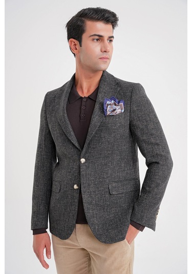 C 718 Ceket Slim Nefti Nefti