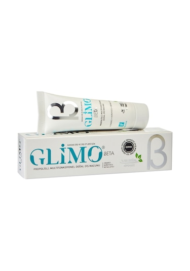 Glimo Beta Propolisli Köpüksüz Doğal Diş Macunu 20 ML