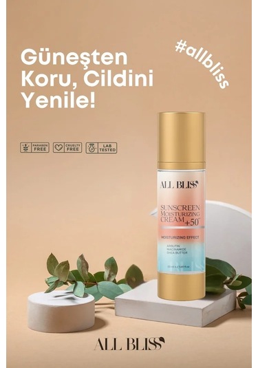 All Bliss 50+ Spf Güneş Kremi 50 Ml