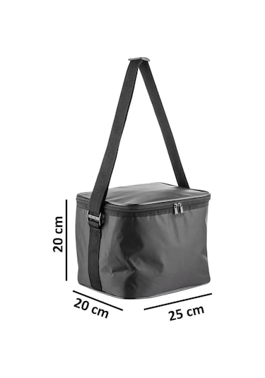 Ns Reliable Kamp Piknik Termal Soğutucu Yalıtımlı Buzluk Termos Çanta - 920 Siyah