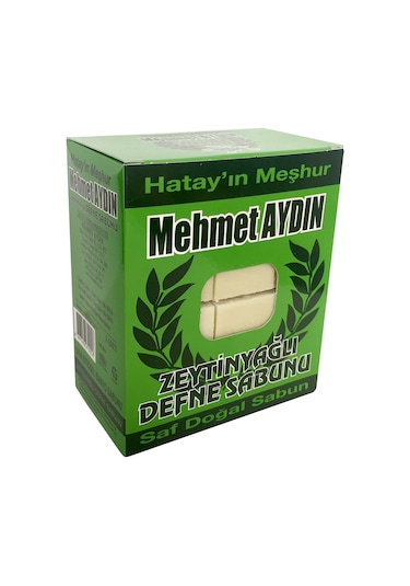 Mehmet Aydın Zeytinyağlı Defne Sabunu Yeşil 950 G x 9 Paket